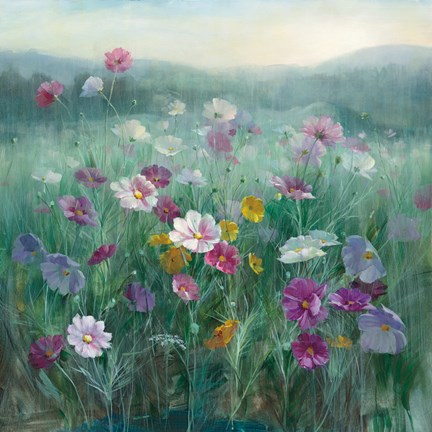 Framed Cosmos at Dawn Print