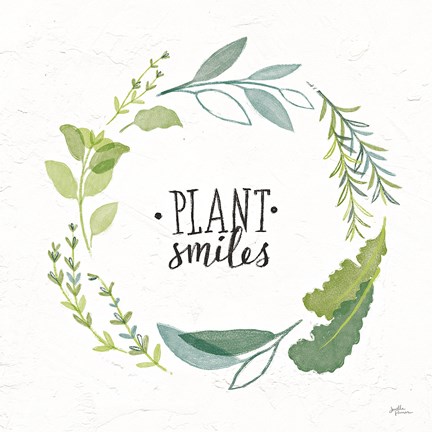 Framed Fine Herbs II Print