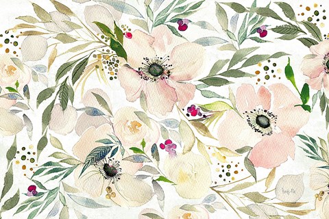 Framed Joy of White Print