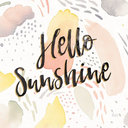 Framed Meadow Breeze II Print