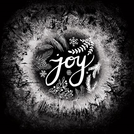 Framed Frosty Joy Print