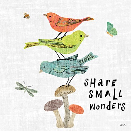 Framed Wild Wings III Print