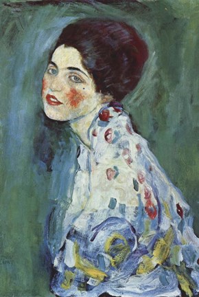 Framed Portrait of a Lady Print