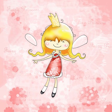 Framed Fairy Princess Print