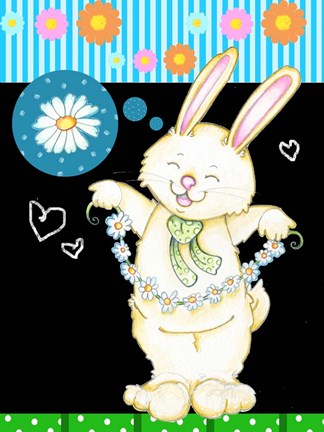 Framed Daisy Chain Print