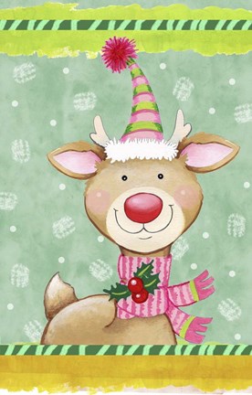 Framed Sweetie Deer Print