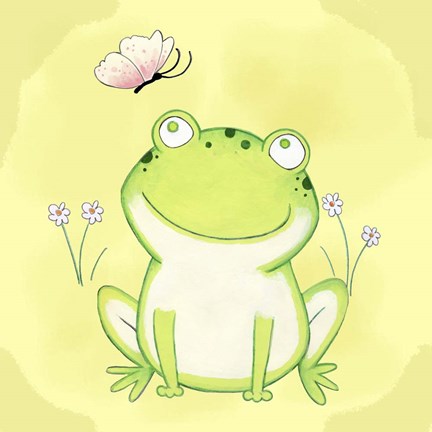 Framed Flutter Friend Print