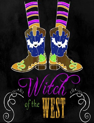 Framed Witch Of The West Print