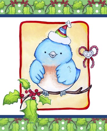Framed Little Jolly Birdie Print