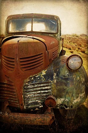 Framed Rusty Dodge Print