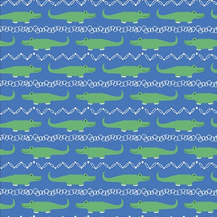 Framed See You Later Alligator Print