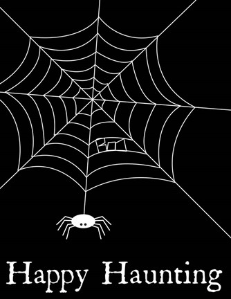 Framed Happy Haunting Print