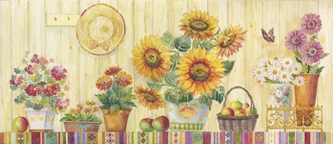 Framed Floral Display 2 Print