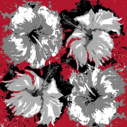 Framed Exuberand Red Print