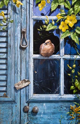 Framed Perched Print