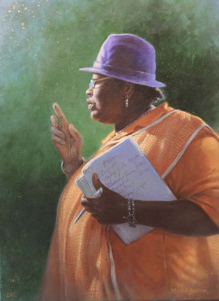 Framed Taking Notes Print