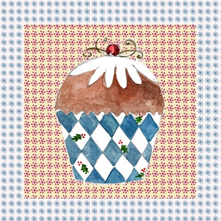 Framed Cupcake Print