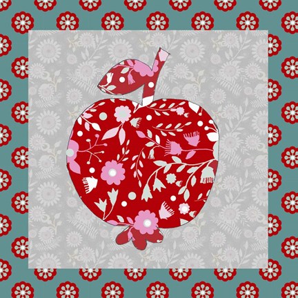 Framed Pomegranate Charm Print