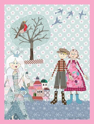 Framed Snow Queen A Print