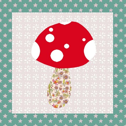 Framed Mushroom Print