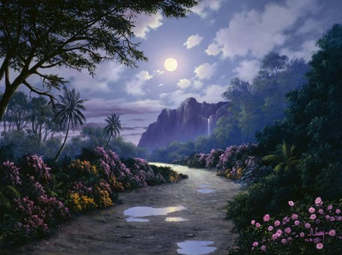 Framed Secret Path Print