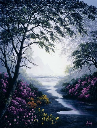 Framed Tropical Escape Print