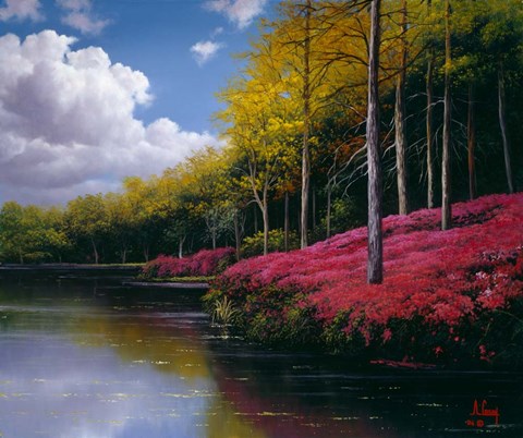 Framed Red Carpet Print