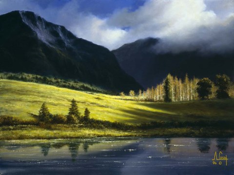 Framed Peak of Sunshine Print