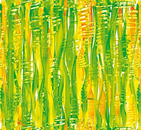 Framed Ribbons Print