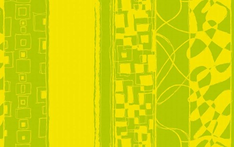 Framed Lemon and Lime Bands Print