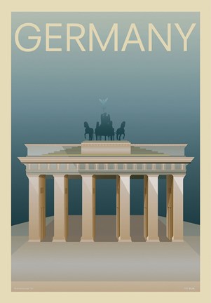 Framed Germany Print