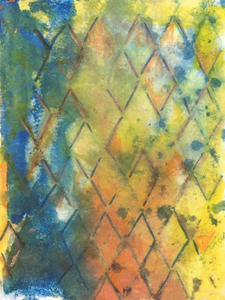 Framed Spring Lattice II Print