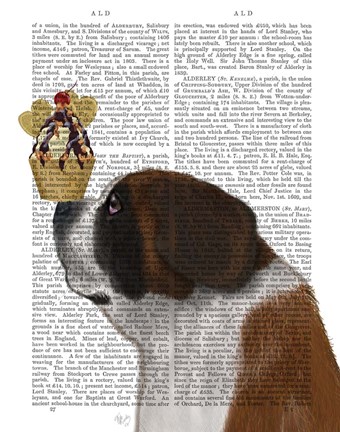 Framed St Bernard Ice Cream Print