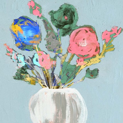 Framed Fun Bouquet II Print