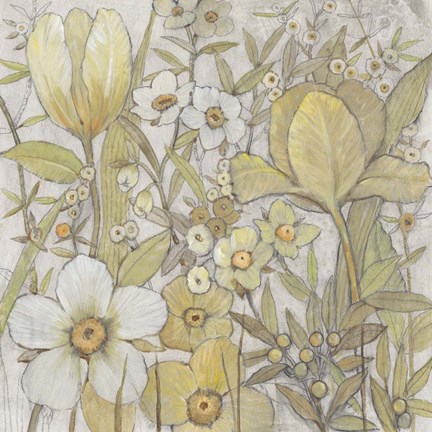 Framed Mix Floral II Print