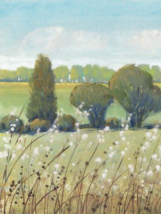 Framed Summer Breeze I Print