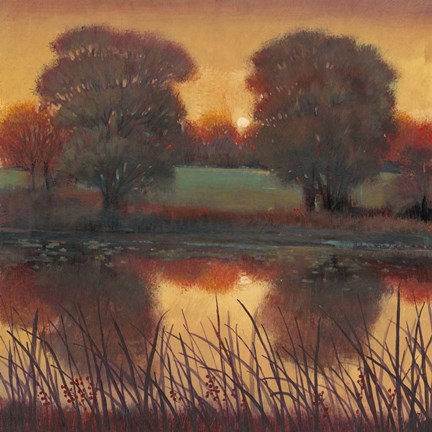 Framed Early Evening II Print