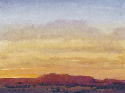 Framed Red Rocks II Print