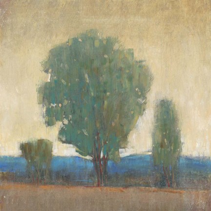 Framed Clearing Storm I Print