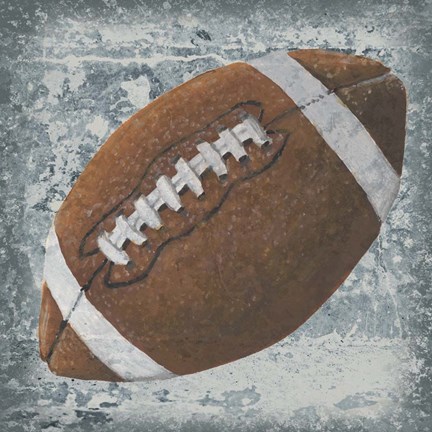 Framed Grunge Sporting II Print