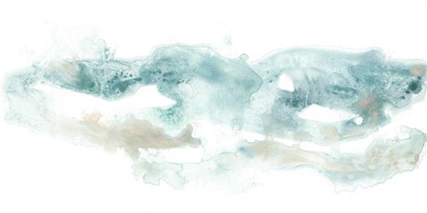 Framed Coastal Inlet II Print