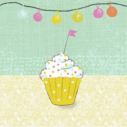 Framed Retro Birthday IV Print