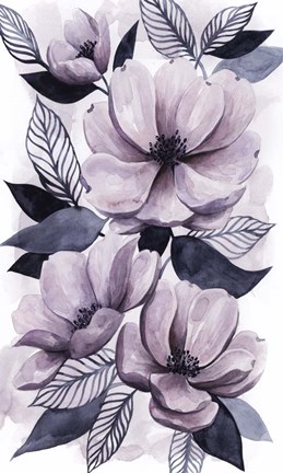 Framed Lavender Burst II Print