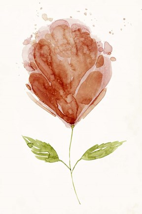 Framed Boom Bloom I Print