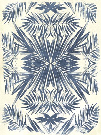 Framed Tropical Kaleidoscope II Print