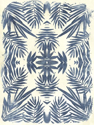 Framed Tropical Kaleidoscope IV Print