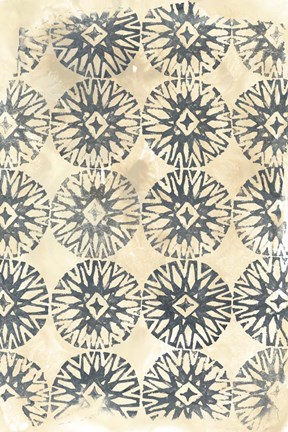 Framed Ancient Textile II Print