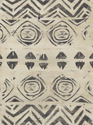 Framed Pattern Bazaar III Print