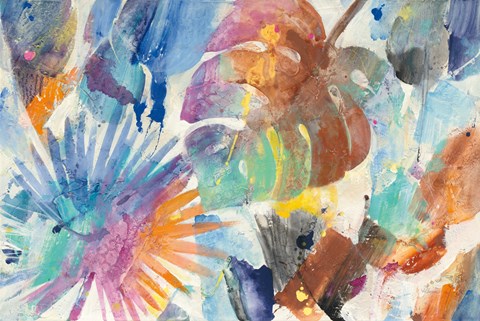 Framed Palm Abstract Print