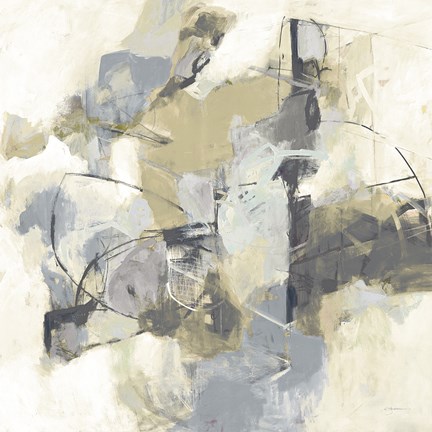 Framed Skyline I Archroma Print